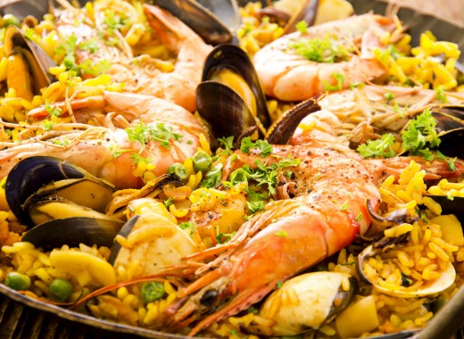 paella_2015 Paella maison aux fruits de mer