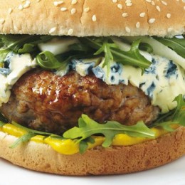 Burger-Maison-bleu-roquette Burger Maison