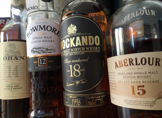 TG-Whiskies-Oban_Bowmore_Knockando-Aberlour Whisky Oban Bowmore Knockando Aberlour
